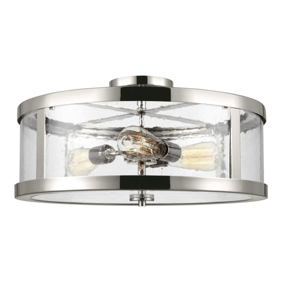Semi-Flush Mts. Bowl Style by Visual Comfort Studio ( 454 | SF342PN Harrow ) 