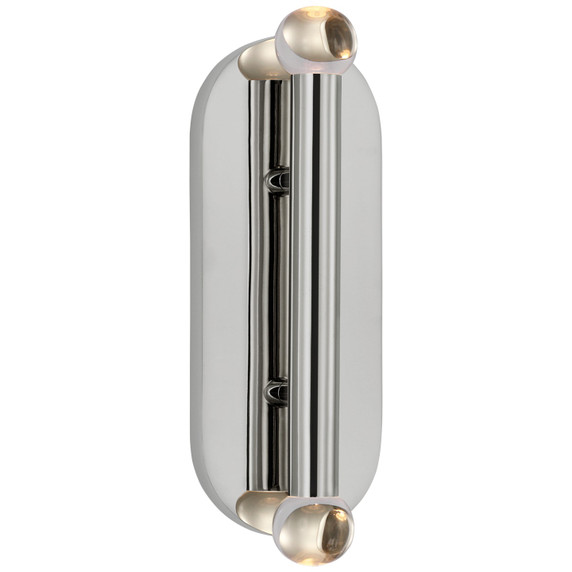 Sconces Linear/Tubular by Visual Comfort Signature ( 268 | KW 2287PN-CG Rousseau ) 