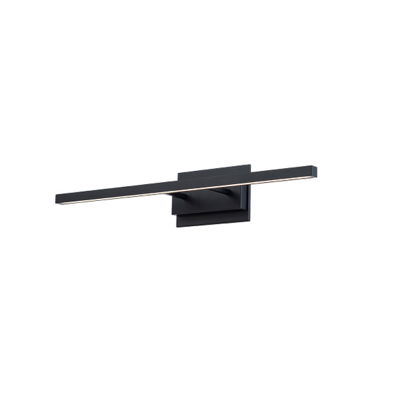 Bathroom Fixtures Cylindrical / Linear by W.A.C. Lighting ( 34 | WS-73123-30-BK Parallax ) 