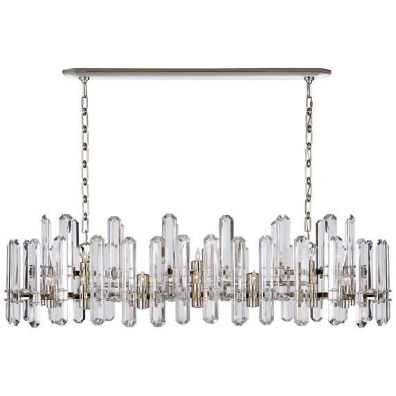 Linear/Island 4 Light + by Visual Comfort Signature ( 268 | ARN 5127PN-CG Bonnington ) 