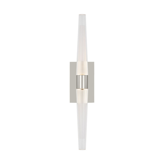 Sconces Double Glass by Visual Comfort Modern ( 182 | SLWS34427N-277 Lassell ) 