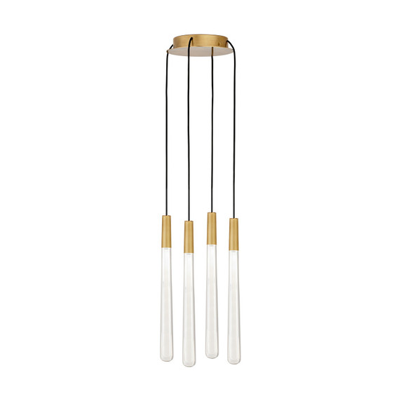 Mini Chandeliers Multi-Port/Cascade by Visual Comfort Modern ( 182 | 700TRSPPYLC4RNB-LED930 Pylon ) 