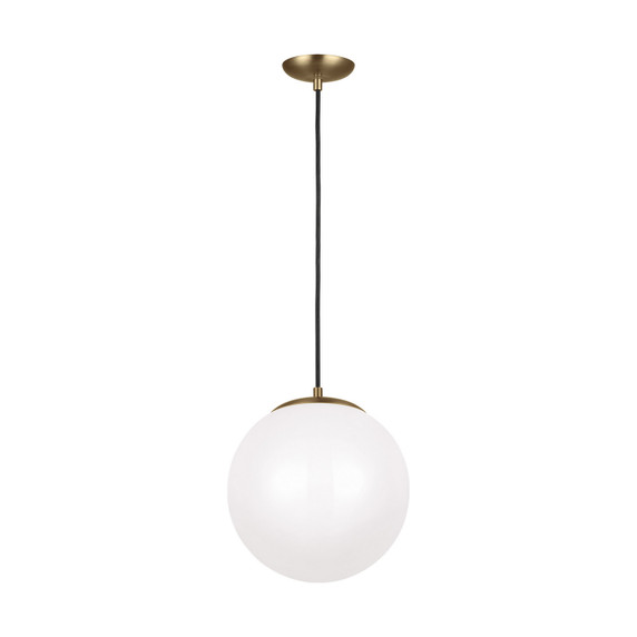 Pendants Glass Down by Visual Comfort Studio ( 454 | 602293S-848 Leo - Hanging Globe ) 