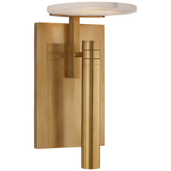 Sconces Linear/Tubular by Visual Comfort Signature ( 268 | KW 2610AB-ALB Melange ) 