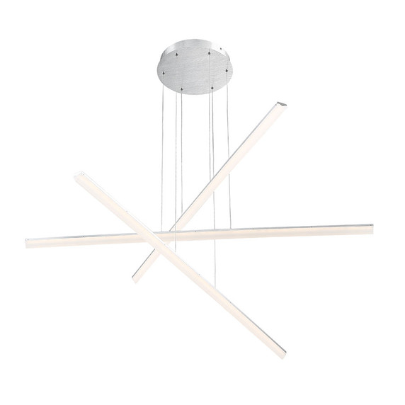Large Chandeliers Geometric/Linear by W.A.C. Lighting ( 34 | PD-29803-AL Stack ) 