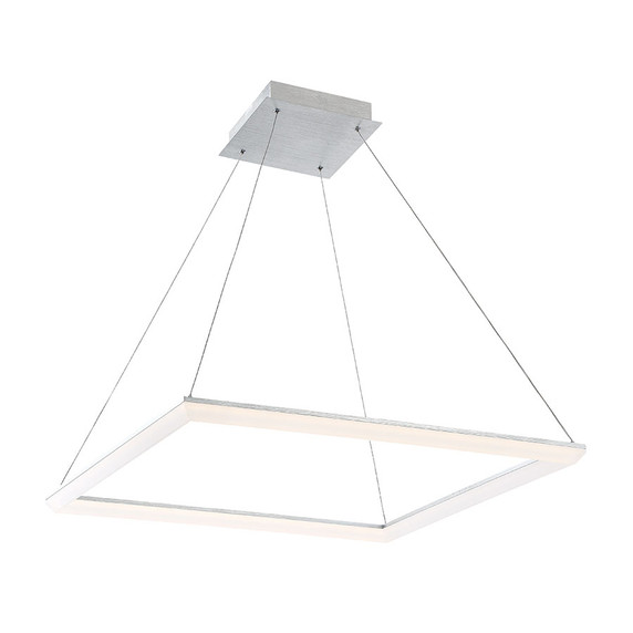 Mid. Chandeliers Glass Down by W.A.C. Lighting ( 34 | PD-29828-AL Frame ) 