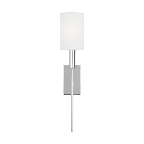 Sconces Single Candle by Visual Comfort Studio ( 454 | EW1161PN Brianna ) 