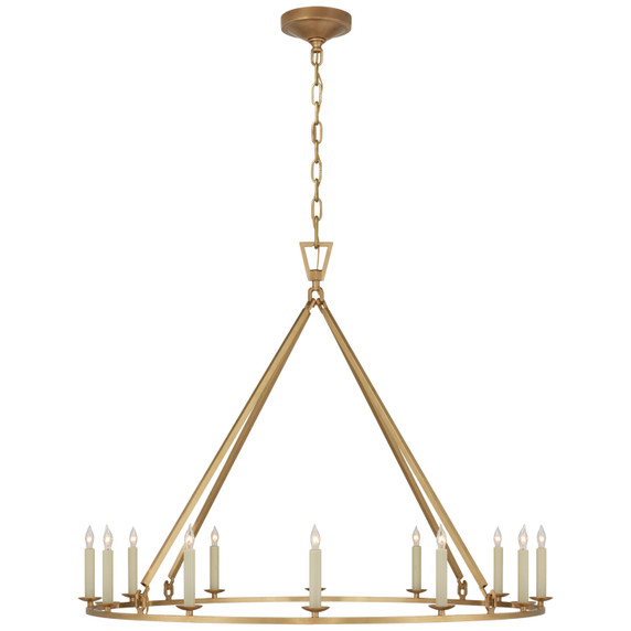 Large Chandeliers Candle by Visual Comfort Signature ( 268 | CHC 5174AB Darlana Ring ) 
