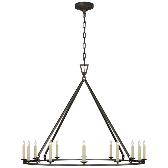 Large Chandeliers Candle by Visual Comfort Signature ( 268 | CHC 5174AI Darlana Ring ) 