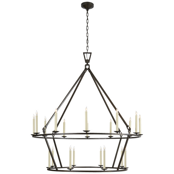 Large Chandeliers Candle by Visual Comfort Signature ( 268 | CHC 5199AI Darlana Ring ) 