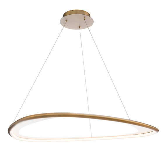 Pendants Ring/Halo by W.A.C. Lighting ( 34 | PD-41442-30-AB Oyster ) 