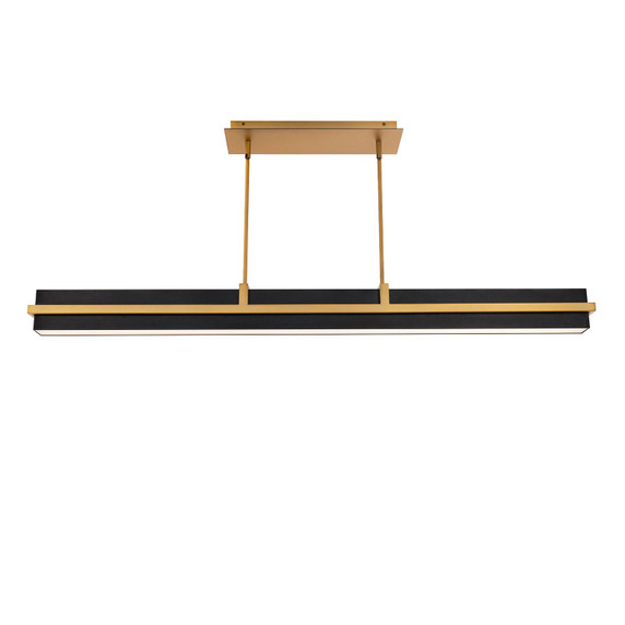 Linear/Island Geometric/Linear by W.A.C. Lighting ( 34 | PD-41548-30-BK/AB Desmond ) 