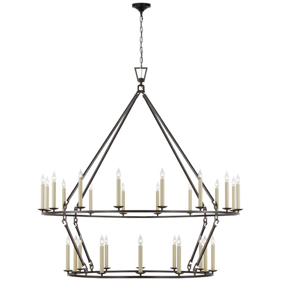 Large Chandeliers Candle by Visual Comfort Signature ( 268 | CHC 5277AI Darlana Ring ) 