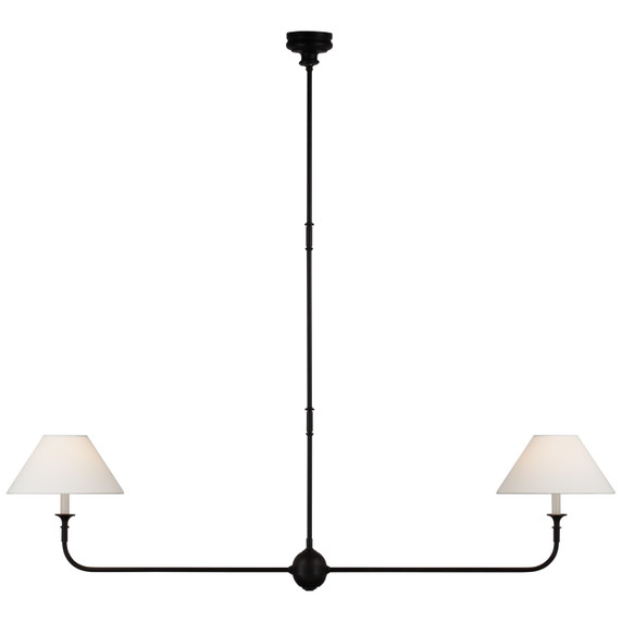 Linear/Island 2 Light Bar by Visual Comfort Signature ( 268 | TOB 5455AI/EBO-L Piaf ) 
