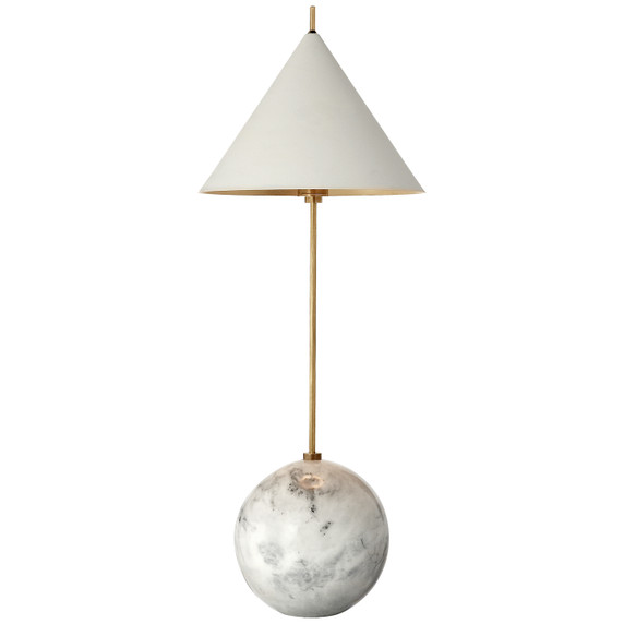 Lamps Table by Visual Comfort Signature ( 268 | KW 3118AB/WHT Cleo ) 