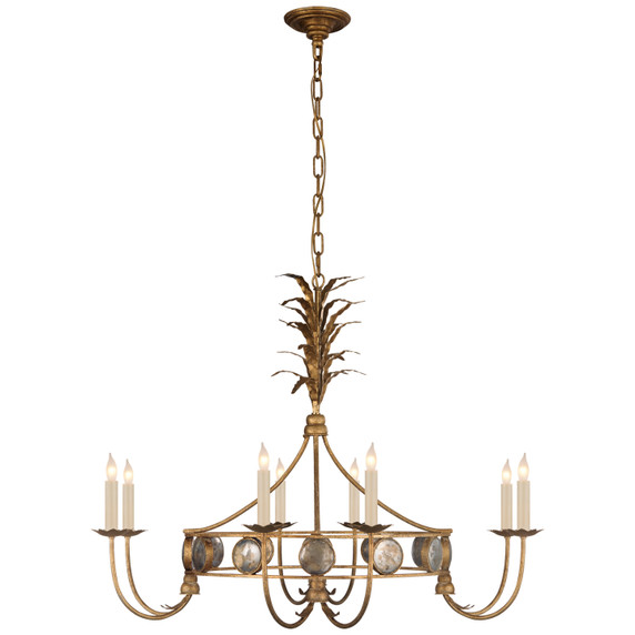 Mid. Chandeliers Candle by Visual Comfort Signature ( 268 | CHC 5377GI Gramercy ) 