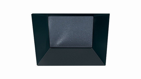 Recessed Line Voltage 4In Trims by W.A.C. Lighting ( 34 | R3CSDL-BK Ocularc ) 