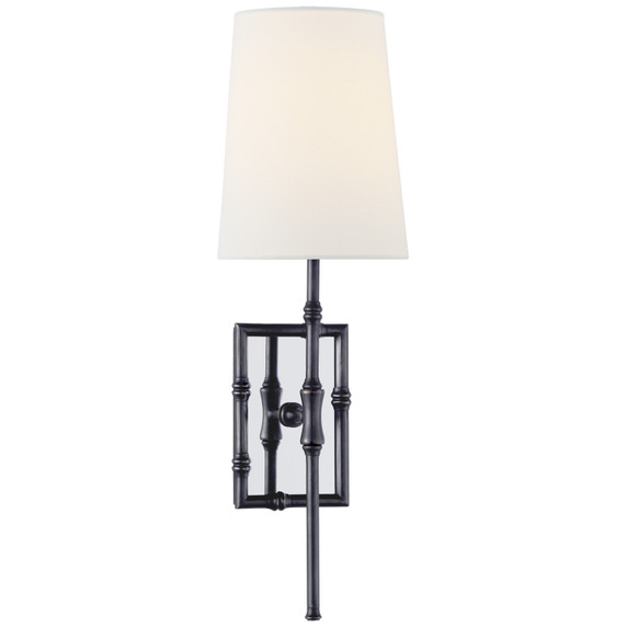Sconces Single Candle by Visual Comfort Signature ( 268 | S 2177BZ-L Grenol ) 