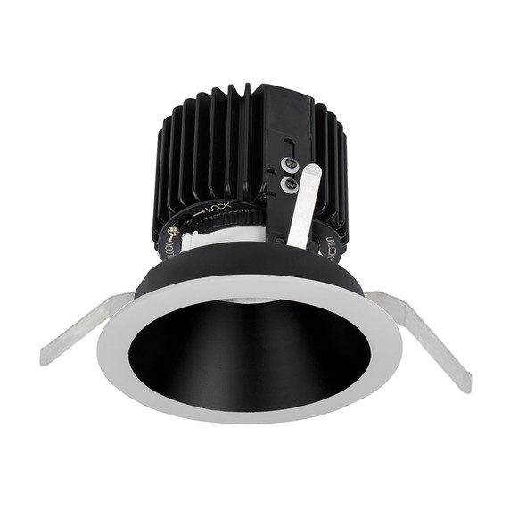 Recessed Decorative 4In Trims by W.A.C. Lighting ( 34 | R4RD2T-S830-BKWT Volta ) 
