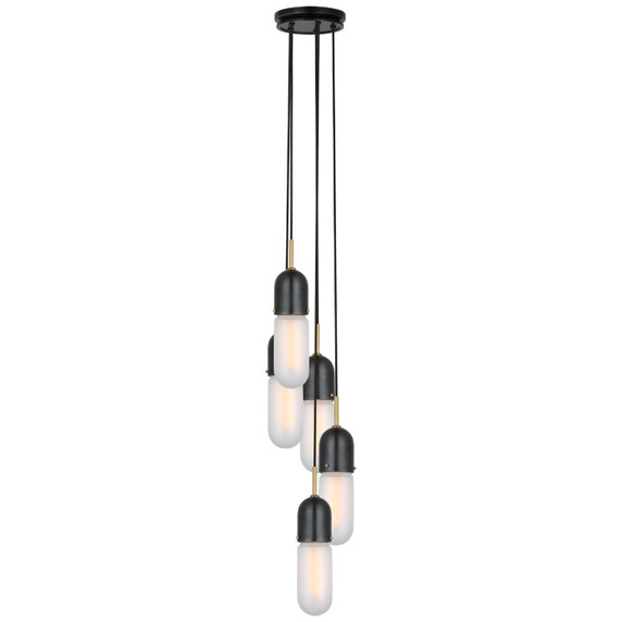 Pendants Multi-port/Cascade by Visual Comfort Signature ( 268 | TOB 5645BZ/HAB-FG-5 Junio ) 