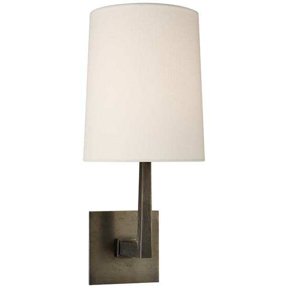 Sconces Single Candle by Visual Comfort Signature ( 268 | BBL 2082BZ-L Ojai ) 