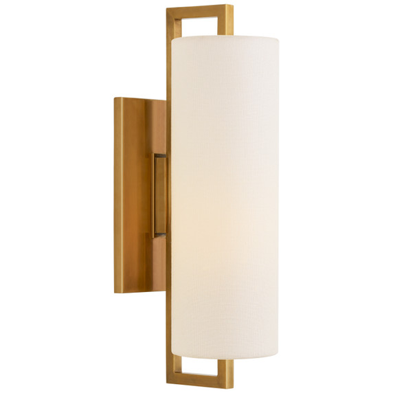 Sconces Single Glass by Visual Comfort Signature ( 268 | S 2520HAB-L Bowen ) 
