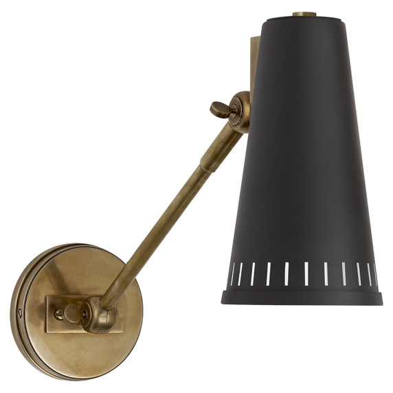 Lamps Wall by Visual Comfort Signature ( 268 | TOB 2065HAB-BLK Antonio ) 