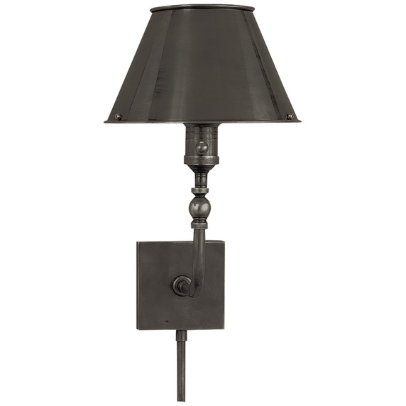 Lamps Wall by Visual Comfort Signature ( 268 | S 2650BZ-BZ Swivel Head Wall ) 