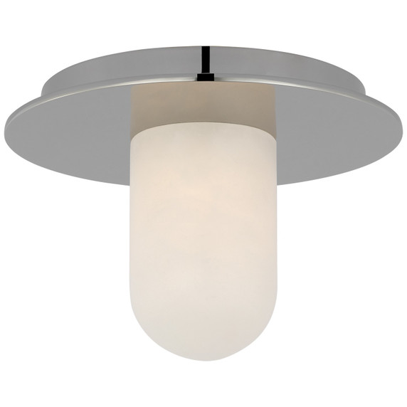 Flush Mounts Glass Down by Visual Comfort Signature ( 268 | KW 4005PN-ALB Fosse ) 