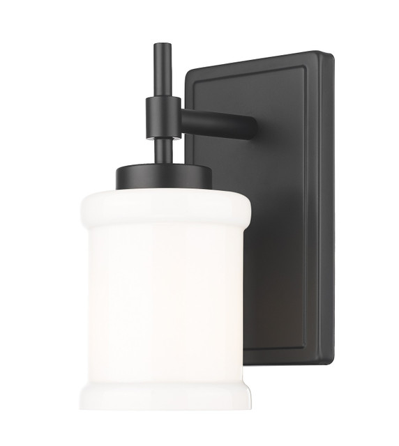 Sconces Single Glass by Z-Lite ( 224 | 622-1S-MB Cadoc ) 