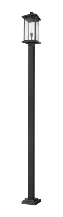 Exterior Post/Pier Head by Z-Lite ( 224 | 531PHBXLS-536P-BK Portland ) 