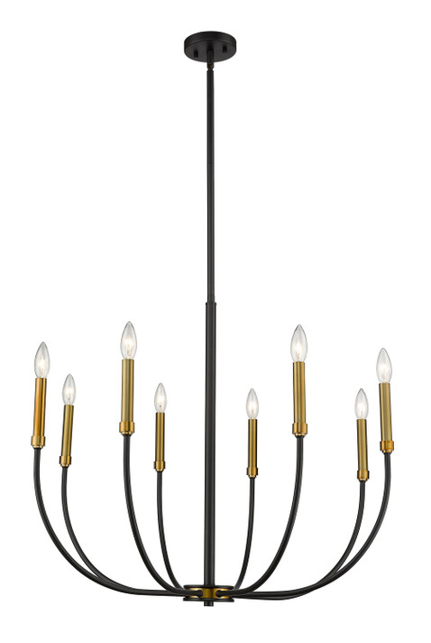 Mid. Chandeliers Candle by Z-Lite ( 224 | 479-8MB-OBR Haylie ) 