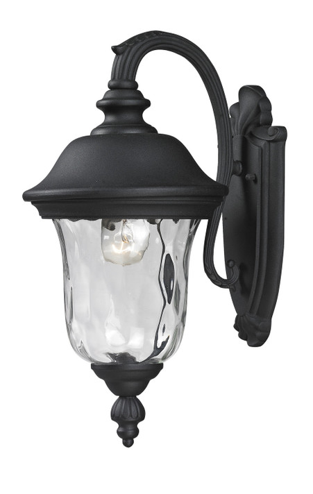 Exterior Wall Mount by Z-Lite ( 224 | 534S-BK Armstrong ) 