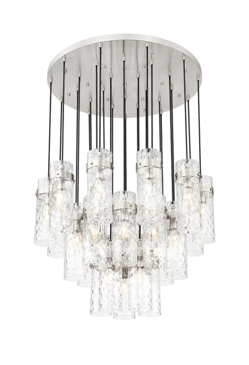 Large Chandeliers Multi-Port/Cascade by Z-Lite ( 224 | 7002P5-27R-BN Fontaine ) 