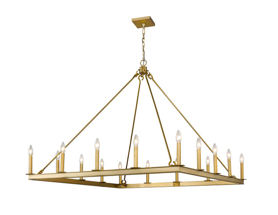 Large Chandeliers Candle by Z-Lite ( 224 | 482S-16OBR Barclay ) 