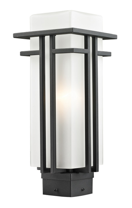 Exterior Post/Pier Head by Z-Lite ( 224 | 549PHM-BK Abbey ) 