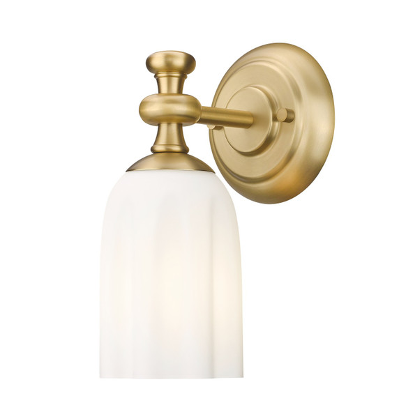 Sconces Single Glass by Z-Lite ( 224 | 1102-1S-MGLD Orion ) 