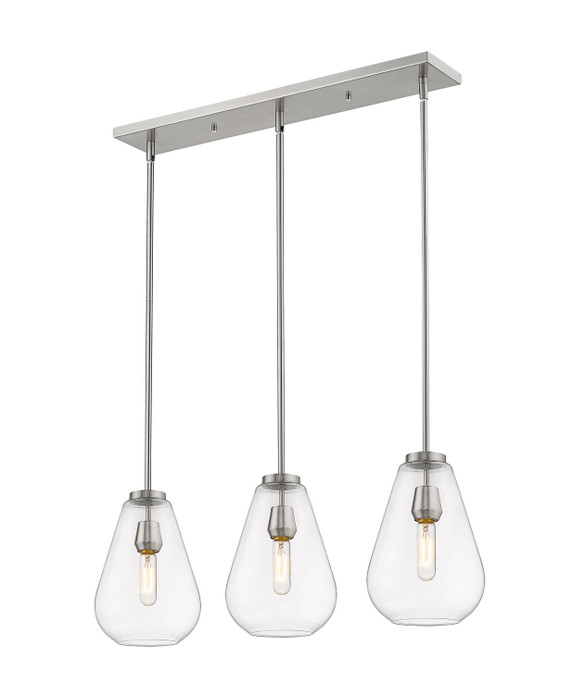 Linear/Island 3 Light Bar by Z-Lite ( 224 | 488P8-3L-BN Ayra ) 