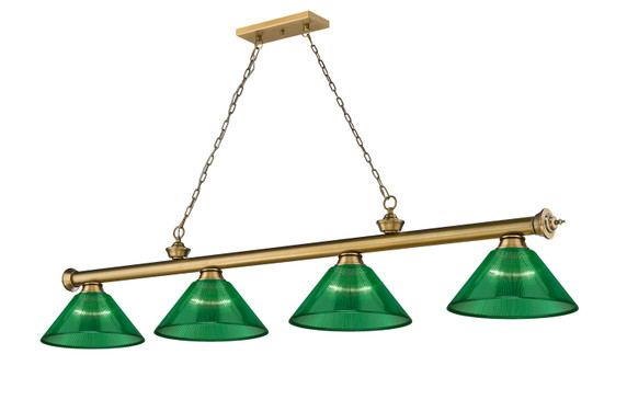 Linear/Island 4 Light + by Z-Lite ( 224 | 2306-4RB-ARG Cordon ) 