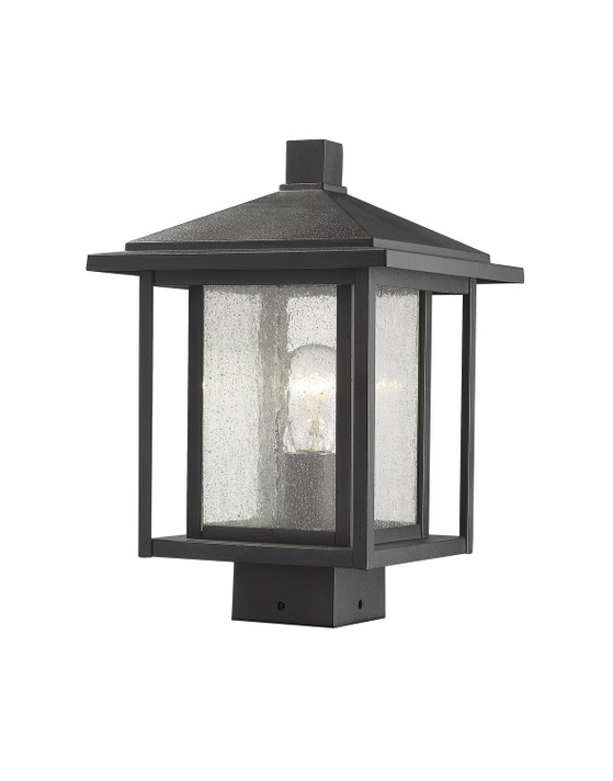 Exterior Post/Pier Head by Z-Lite ( 224 | 554PHMS-BK Aspen ) 