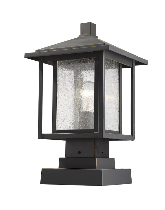 Exterior Post/Pier Head by Z-Lite ( 224 | 554PHMS-SQPM-ORB Aspen ) 