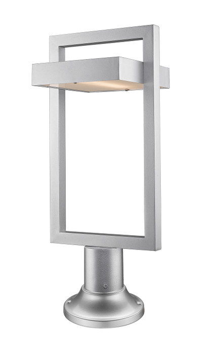 Exterior Post/Pier Head by Z-Lite ( 224 | 566PHBR-553PM-SL-LED Luttrel ) 