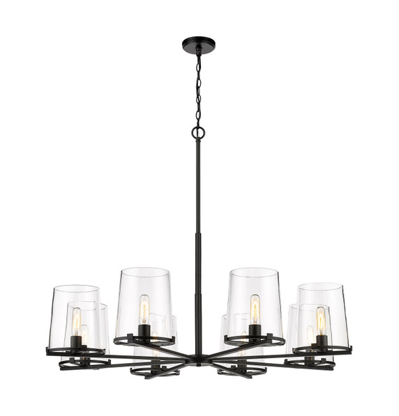 Mid. Chandeliers Glass Up by Z-Lite ( 224 | 3032-8MB Callista ) 