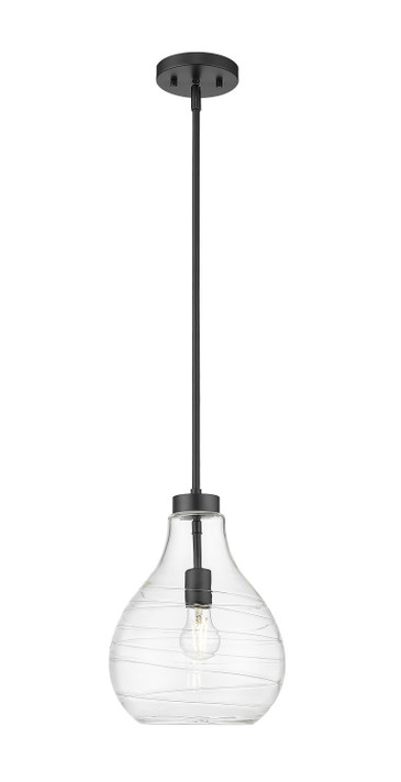 Mini Pendants Glass Down by Z-Lite ( 224 | 496P10-MB Bon Air ) 