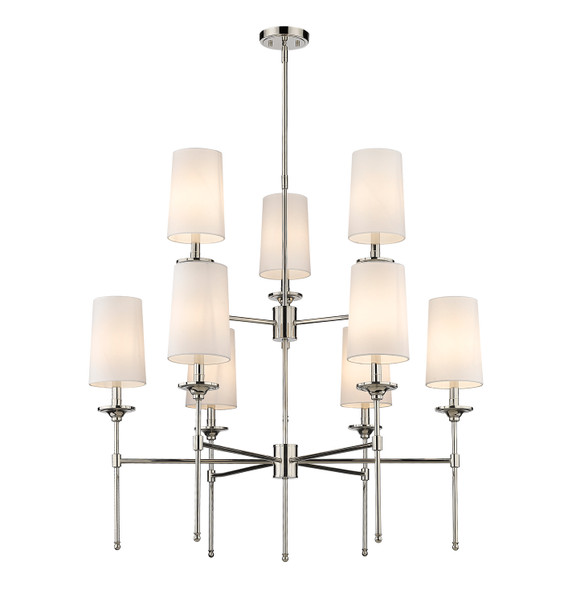 Large Chandeliers Candle by Z-Lite ( 224 | 3033-9PN Emily ) 