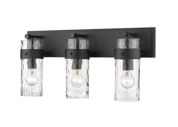 Bathroom Fixtures Three Lights by Z-Lite ( 224 | 3035-3V-MB Fontaine ) 