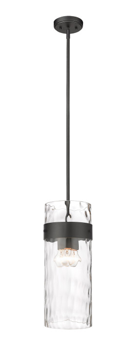 Mini Pendants Glass Down by Z-Lite ( 224 | 3035P9-MB Fontaine ) 