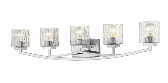 Bathroom Fixtures Five+Lights by Z-Lite ( 224 | 1929-5V-CH Zaid ) 