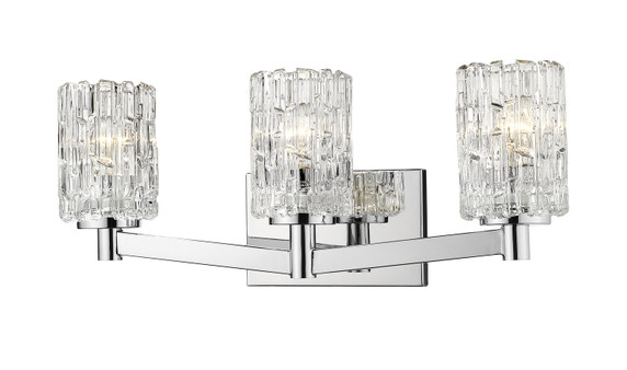 Bathroom Fixtures Three Lights by Z-Lite ( 224 | 1931-3V-CH Aubrey ) 