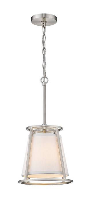 Mini Pendants Drum Shade by Z-Lite ( 224 | 1935MP-BN Lenyx Pendant ) 
